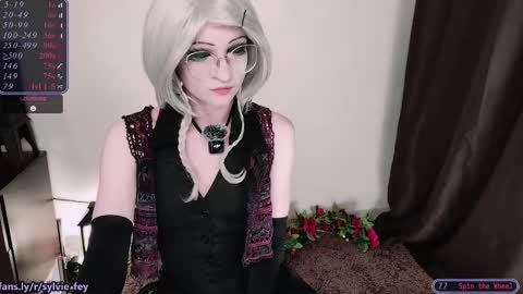 Snapshot of sylvie_fey chatting on 03/01/25, 10:10 Sylvie online show from 03/01/25, 10:10