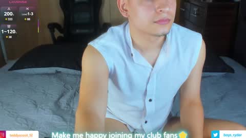  Follow me on Twitter boys ryder and instagram teddyscoot 12  online show from 03/04/25, 04:41