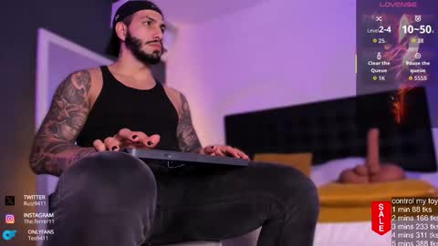 Snapshot of teoferrer chatting on 10/13/25, 08:53 Teo Ferrer online show from 10/13/25, 08:53