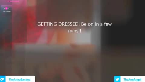 Anna Banana AKA Ann Angel online show from 10/23/25, 02:33