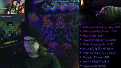 Snapshot of theassaultd chatting on 12/04/25, 10:13 PrincetonsShadow online show from 12/04/25, 10:13