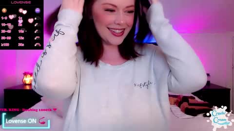 Snapshot of thecrystalcream chatting on 02/04/26, 06:14 thecrystalcream online show from 02/04/26, 06:14