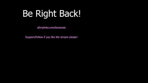 Roxxxie online show from 09/25/25, 07:50