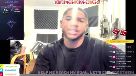 Snapshot of urnewdaddy90 chatting on 12/10/24, 11:51 Big Daddy online show from 12/10/24, 11:51