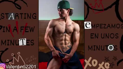 Snapshot of valentino_2201 chatting on 07/29/26, 02:10 Valentino - 15 OFF valentino2201 online show from 07/29/26, 02:10