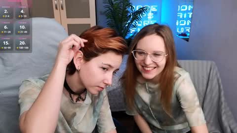 Snapshot of velvetvalkyries chatting on 12/14/24, 01:27 CLEOshort hair  TIna long hair  online show from 12/14/24, 01:27