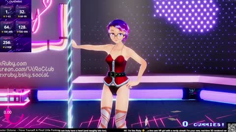 Snapshot of vexruby chatting on 12/19/24, 11:14 Vex Ruby online show from 12/19/24, 11:14