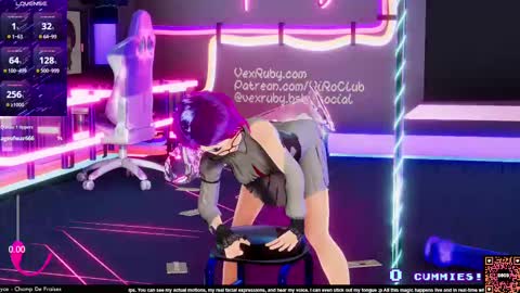 Snapshot of vexruby chatting on 03/09/25, 01:25 Vex Ruby online show from 03/09/25, 01:25