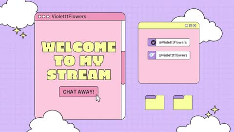 Violet Flowers online show from 04/26/26, 11:46