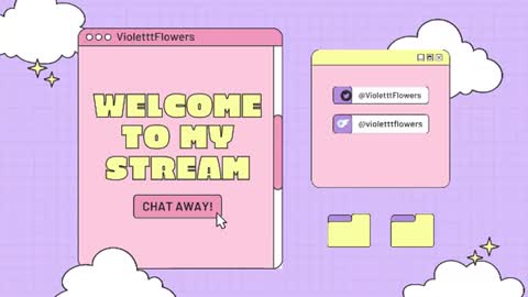 Snapshot of violetttflowers chatting on 07/16/26, 10:21 Violet Flowers online show from 07/16/26, 10:21