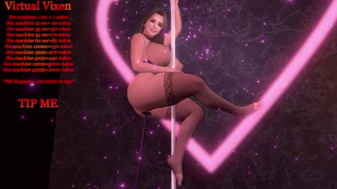 Virtual Vixen Live Show online show from 11/23/25, 08:47