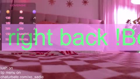 Xo Sadie online show from 11/03/25, 07:09