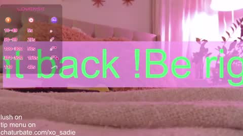 Xo Sadie online show from 05/03/26, 06:19