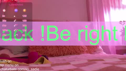 Snapshot of xo_sadie chatting on 05/13/26, 03:04 Xo Sadie online show from 05/13/26, 03:04