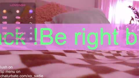 Snapshot of xo_sadie chatting on 06/17/26, 06:49 Xo Sadie online show from 06/17/26, 06:49