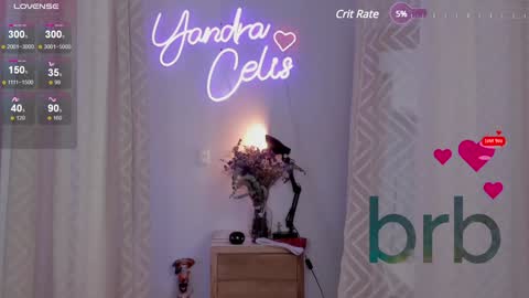 Snapshot of yandracelisoficial chatting on 12/12/24, 03:21 YANDRA CELIS online show from 12/12/24, 03:21