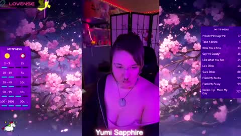 Yumi Sapphire online show from 04/15/26, 06:37
