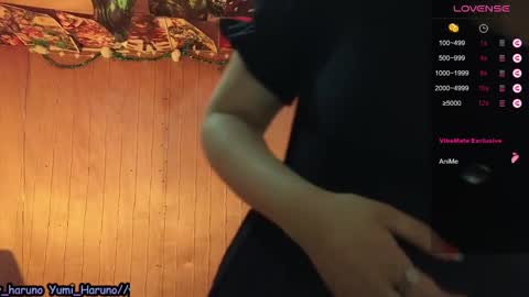 Haruno online show from 12/18/24, 05:42