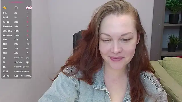 CutieGinger online show from 10/19/25, 01:56