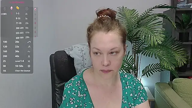 CutieGinger online show from 10/31/25, 03:35
