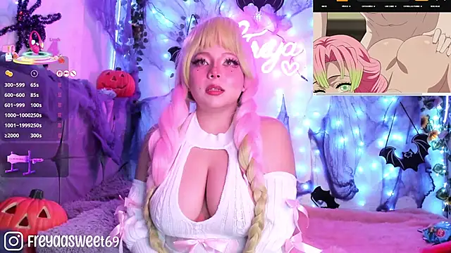 Snapshot of Sweet_freya1 chatting on 10/30/25, 01:40 Sweet freya1 online show from 10/30/25, 01:40