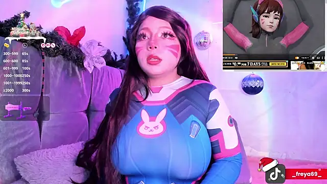 Snapshot of Sweet_freya1 chatting on 11/29/25, 12:57 Sweet freya1 online show from 11/29/25, 12:57