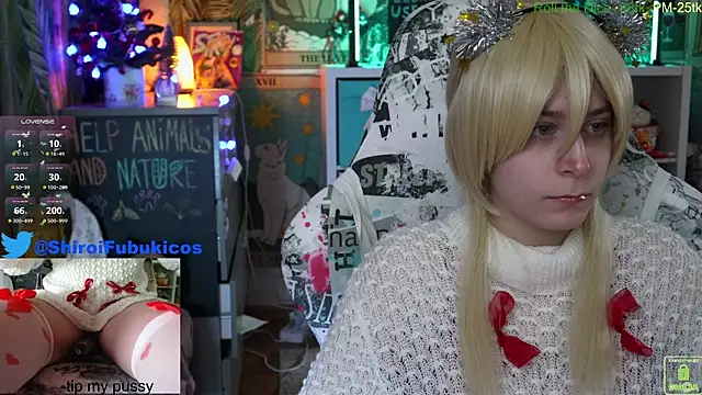 ShiroiFubuki online show from 12/31/24, 08:26