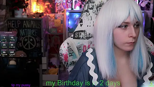 ShiroiFubuki online show from 02/18/25, 05:21