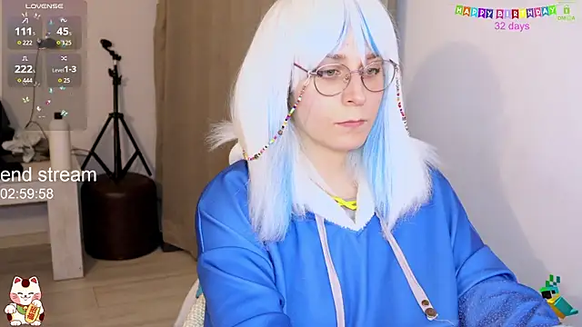 ShiroiFubuki online show from 01/18/26, 07:28