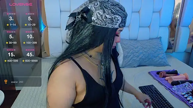 valkiria moore online show from 12/05/25, 07:54