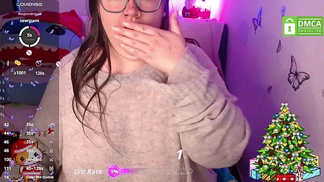 MeowMeowZoe online show from 12/16/25, 09:25