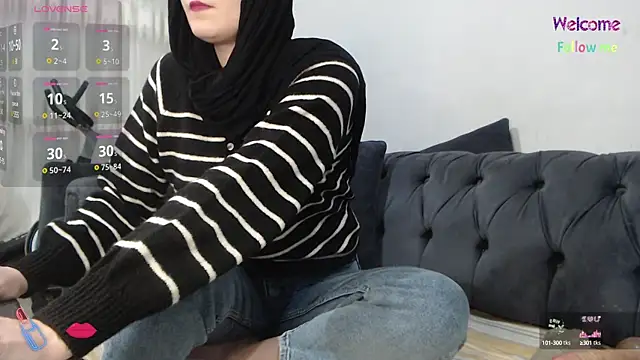 MelisKayaa online show from 12/12/24, 08:10