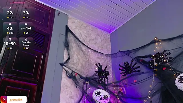  Gretta online show from 10/25/25, 08:03