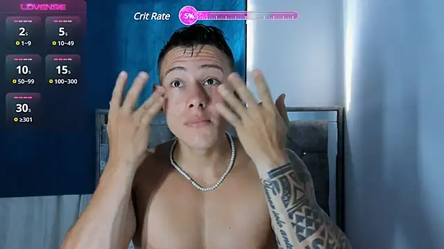 Muscle King Cum online show from 02/03/25, 01:08