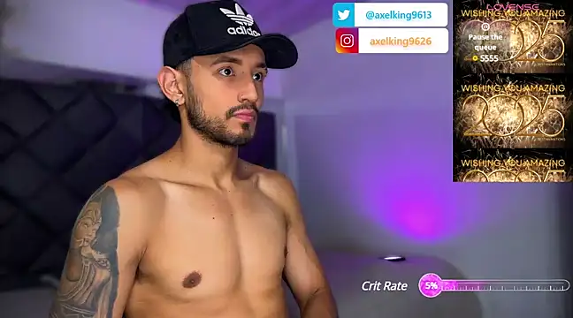 AxelKing1326 online show from 01/02/25, 10:33