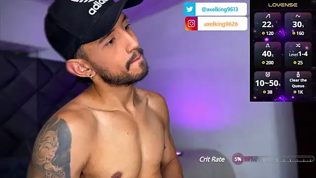 AxelKing1326 online show from 01/12/25, 12:49