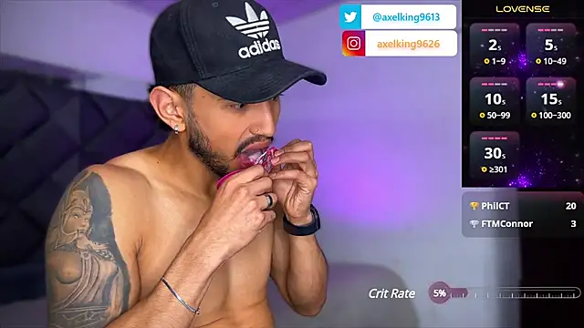 AxelKing1326 online show from 01/19/25, 12:49