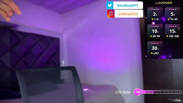 AxelKing1326 online show from 02/06/25, 09:38