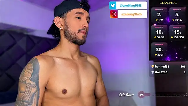 AxelKing1326 online show from 03/08/25, 01:17
