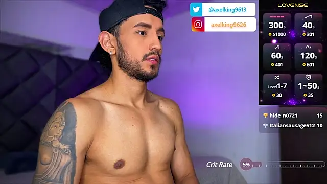 AxelKing1326 online show from 03/20/25, 01:13