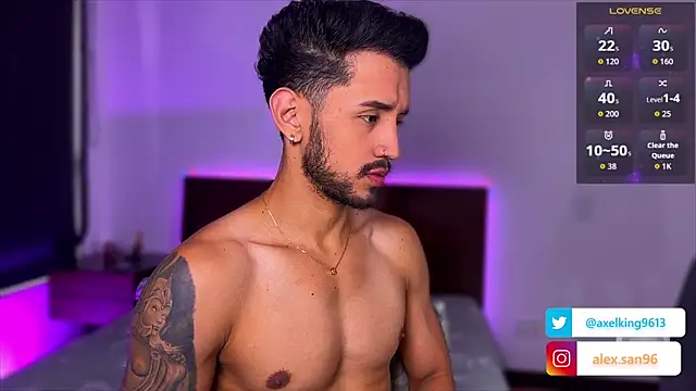 AxelKing1326 online show from 10/19/25, 05:57