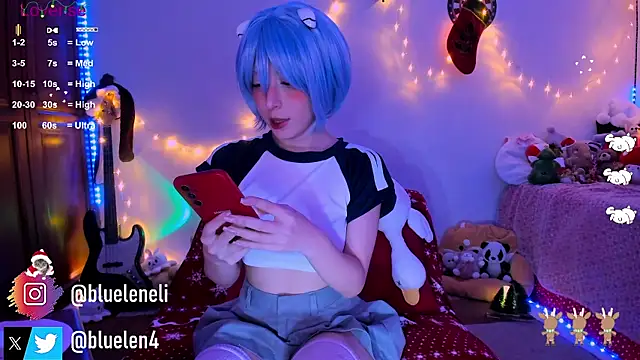 bluelen online show from 12/12/24, 08:47