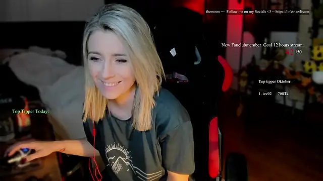 Lisaonthemoon online show from 10/02/25, 08:49