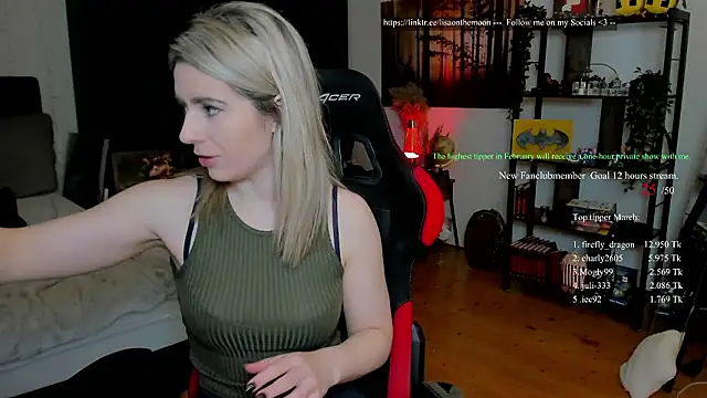 Lisaonthemoon online show from 03/09/26, 07:18