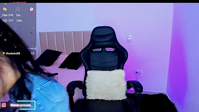 Snapshot of melanyrouse1 chatting on 02/10/25, 11:34 melanyrouse1 online show from 02/10/25, 11:34