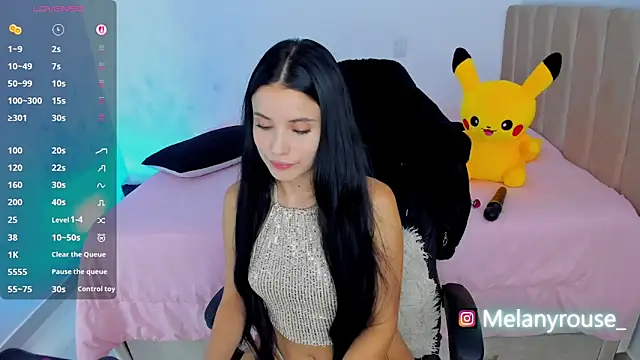 Snapshot of melanyrouse1 chatting on 10/13/25, 07:58 melanyrouse1 online show from 10/13/25, 07:58