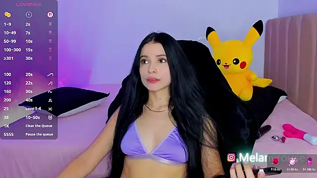 Snapshot of melanyrouse1 chatting on 10/20/25, 07:36 melanyrouse1 online show from 10/20/25, 07:36