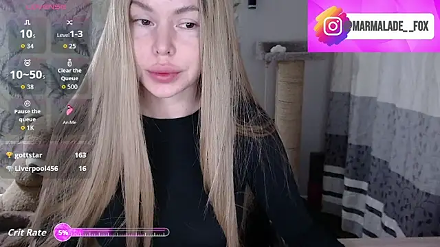 Marmalade Fox online show from 03/01/26, 07:27