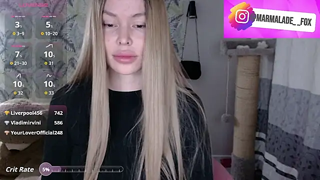 Marmalade Fox online show from 03/17/26, 03:59