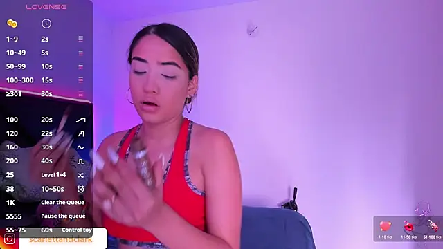 ScarlettAndClark online show from 03/06/25, 09:09